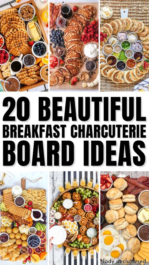 20 Beautiful Breakfast Charcuterie Board Ideas Breakfast Sandwich Charcuterie Board, Breakfast Brunch Board, Breakfast Cuterie Board, List Of Brunch Foods, Brunch Themed Charcuterie Board, Breakfast Chauctier Board, Breakfast Charcuterie Board Party, Holiday Breakfast Charcuterie Board, Breakfast Bagel Charcuterie Board