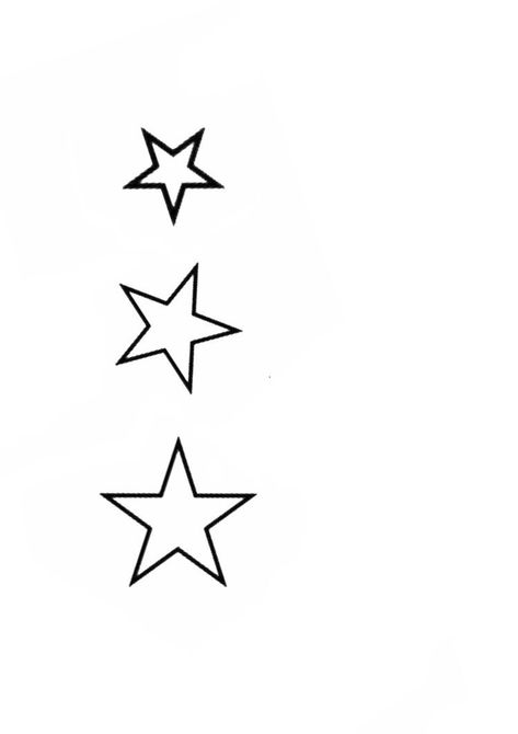 Star Minimalist Tattoo, Star Outline Tattoo, Joestar Tattoo, Simple Star Tattoo, Ster Tattoo, Self Made Tattoo, Papa Tattoo, Swag Tattoo, Star Tattoos For Men