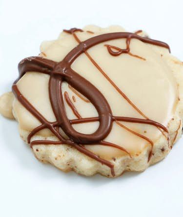 Gourmet Shortbread Cookies, Cold Brew Cookies, Cookie Table Cookies, Cookie Contest Ideas, Coffee Break Ideas, Coffee Shortbread Cookies, Cookies With Coffee, Crumbl Cookie Recipe, Coffee Sugar Cookies