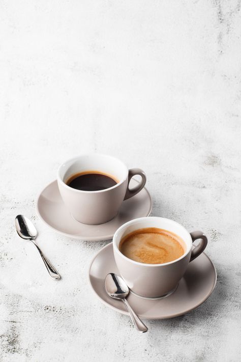 Two Cups Of Coffee Aesthetic, Two Coffee Cups Aesthetic, Hot Coffee Photography, Black Coffee Photography, Coffee White Background, Beans Aesthetic, Coffee Cup Photography, Coffee Cups Aesthetic, Menu Coffee Shop