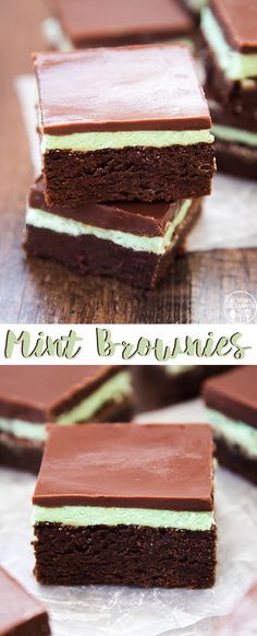 Mint Brownies Recipe, Mint Frosting, Mint Desserts, Crunchy Chocolate, Mint Brownies, Slow Cooker Desserts, Chocolate Topping, Chocolate Brownies, Homemade Chocolate