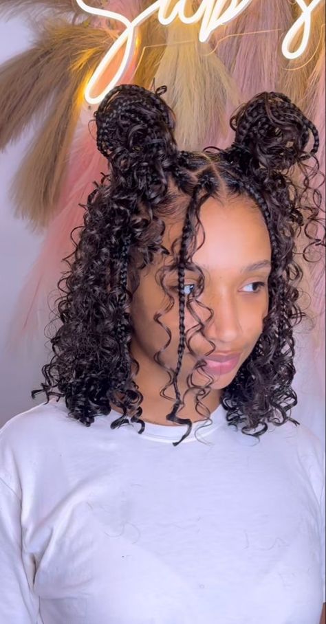 Curly Hair, Braids, Hairstyles, Hair, White, Plaits