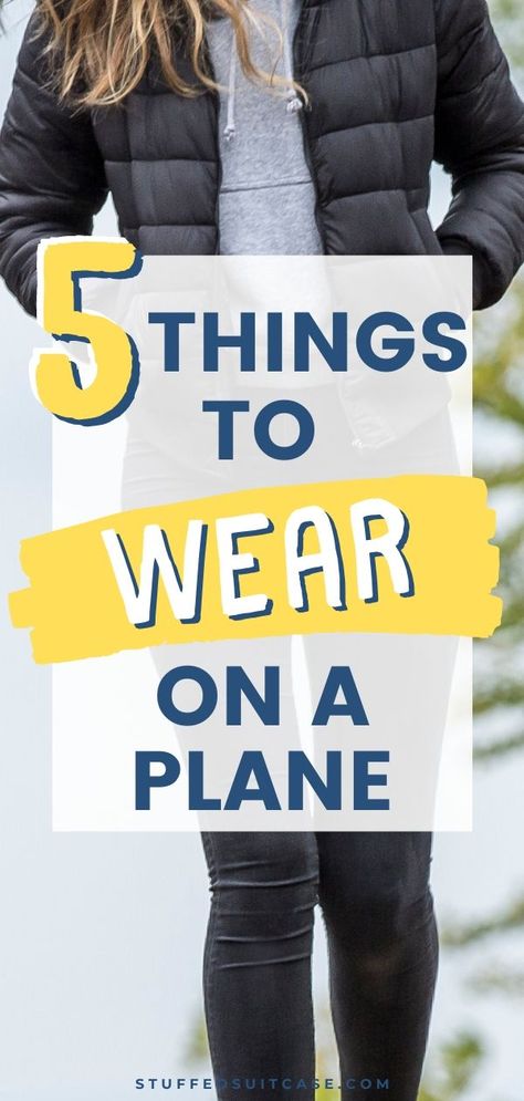 Flight Attire Outfits, Comfortable Airplane Outfit, What To Wear On A Flight Outfits, Travelling Outfits Plane, Clothes To Travel On Plane, Best Airplane Outfit, Flying Outfit Travel Winter, Airplain Outfit, Clothes For Traveling Airplane