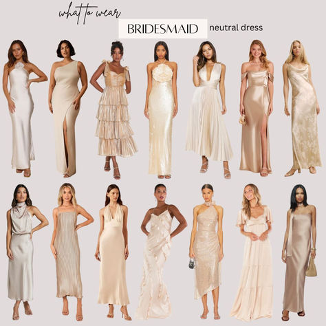 neutral bridesmaid dress, reformation, gold dress, champagne dress, silk bridesmaid dress, bridesmaid dresses mismatched, wedding season, Neutral Mother Of The Bride Dresses, Cream And Gold Bridesmaid Dresses, Cream White Bridesmaid Dresses, Bridesmaids Dresses Champagne Mismatched, Mismatched Champagne Bridesmaid, Champagne Sparkle Bridesmaid Dresses, Different Bridesmaids Dress, Mix Match Neutral Bridesmaid Dresses, Creme Bridesmaids Dresses