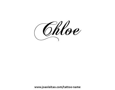 Chloe Tattoo Name, Chloe Name, Name Creator, Own Tattoo, Cursive Tattoos, Create Your Own Tattoo, Tattoo Name, Starbucks Drink, Starbucks Drinks Recipes