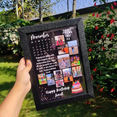 Our trending photo frames 💖 WhatsApp 9679727880 to place your orders ✨ #photoframes #photoframeideas #memorablegift #gifting #birthday #anniversary #birthdaygift #photoframe Photo Frame Decoration, Happy Birthday Cards Handmade, Birthday Photo Frame, Personalised Gifts Diy, Birthday Gift Photo, Birthday Gifts For Boyfriend Diy, Happy Birthday Frame, Handmade Birthday Gifts, Diy Birthday Gifts For Friends