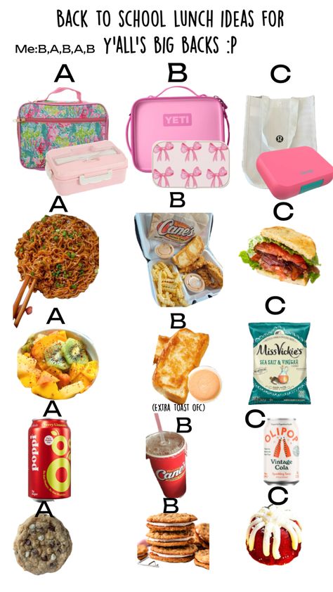 Big backs:P#fyp #fyp #fyp #like Backpack Snacks, Lunch Snack Ideas, Easy Lunch Snacks, Quick School Lunches, Snacks School, Homemade School Lunches, Kids Lunch Box Meals, Back To School Lunch Ideas, Easy School Lunches