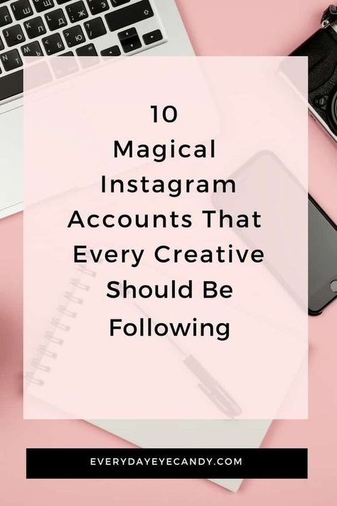 looking for inspiration? Check out these 10 magical instagram accounts that every creative should be following. #instagram #socialmedia #blogging Instagram Guide, Photography Resources, Creative Photoshoot Ideas, Cool Instagram, Instagram Accounts To Follow, Minimalist Photography, Blog Social Media, Photography Skills, Iphone Photography