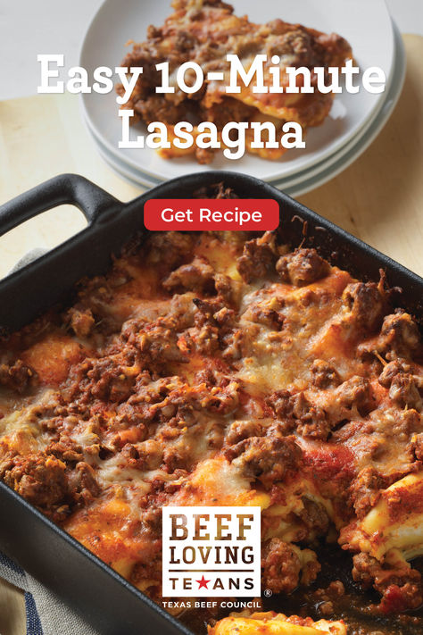 Beef Pasta Sauce, Ground Beef Lasagna, Easy Ravioli Lasagna, Lazy Lasagna, Beef Lasagna, Ground Beef Pasta, Easy Lasagna Recipe, Classic Lasagna, Beef Pasta