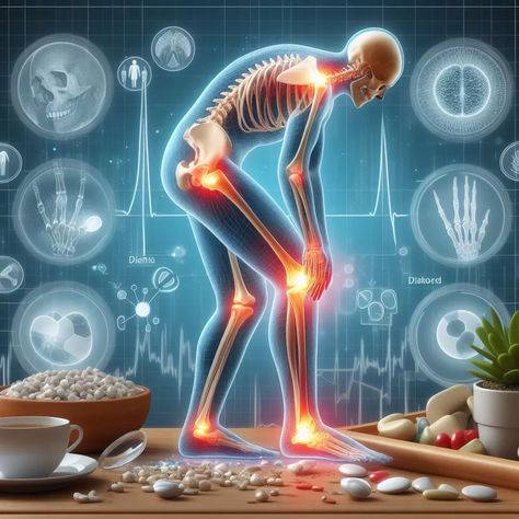 Osteoporosis, a silent disease that weakens bones, affects millions of people worldwide. Human Osteology, Human Health And Disease, Stretches For Osteoporosis, How To Prevent Osteoporosis, Osteoporosis Symptoms, Preventing Osteoporosis, Osteoporosis Prevention, Human Muscle Anatomy, Medical Packaging