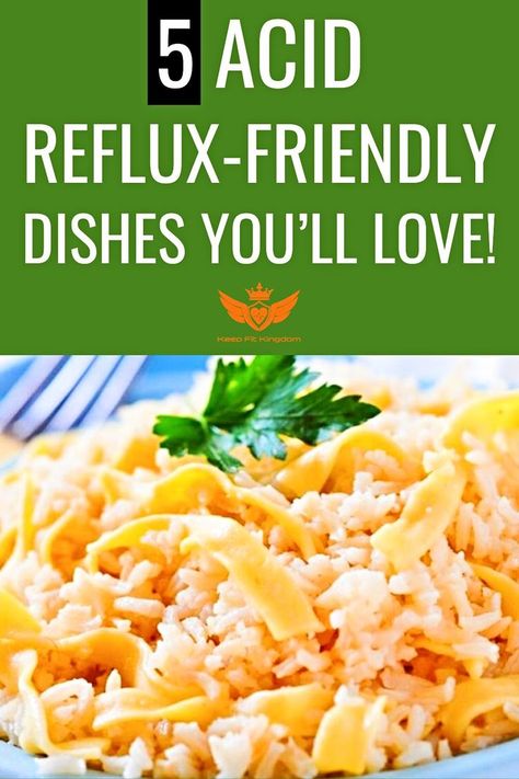 5 Acid Reflux-Friendly Dishes You’ll Love! -Keep Fit Kingdom Gerd Diet Recipes, Acid Reflux Friendly Recipes, Gerd Friendly Recipes, Acid Reflux Diet Meals, Gerd Friendly, Gerd Recipes, Easy To Digest Foods, Reflux Recipes, Gerd Diet