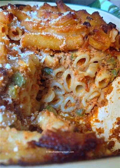 Maltese-Style Baked Macaroni - only one word to describe this dish 'NIRVANA' . . . reposted this new recipe so that you don't miss out on it ! X Maltese Dishes, Maltese Food, Malta Food, Maltese Recipes, Vegan Baked, Vegan Style, Italian Pasta Recipes, White Cheese, Baked Macaroni