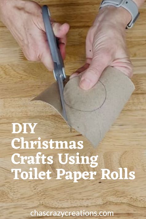 DIY Christmas Crafts Using Toilet Paper Rolls Diy Crafts With Paper Towel Rolls, Toilet Paper Crafts Christmas, Toilet Roll Crafts For Adults, Toilet Paper Roll Crafts For Adults, Christmas Crafts For Seniors Easy, Easy Diy Christmas Crafts For Adults, Toilet Paper Roll Crafts For Christmas, Repurpose Toilet Paper Rolls, Christmas Decorations Using Toilet Rolls