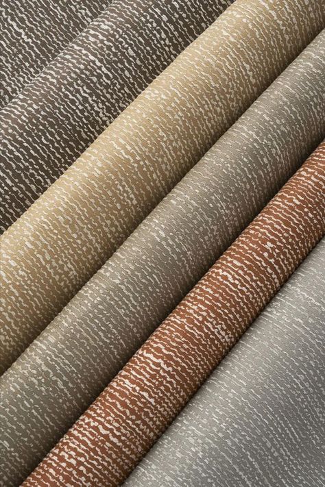 Pebbles’ subtle sheen of recycled slub yarns creates a soft balance of undulating lines like sand dunes reshuffled in the wind. Perfect for a variety of spaces. #textile #productlaunch #newtextile #textilebusiness Textile Business, Slub Yarn, Sand Dunes, The Wind, Recycling, Weaving, Product Launch, Textiles, Yarn