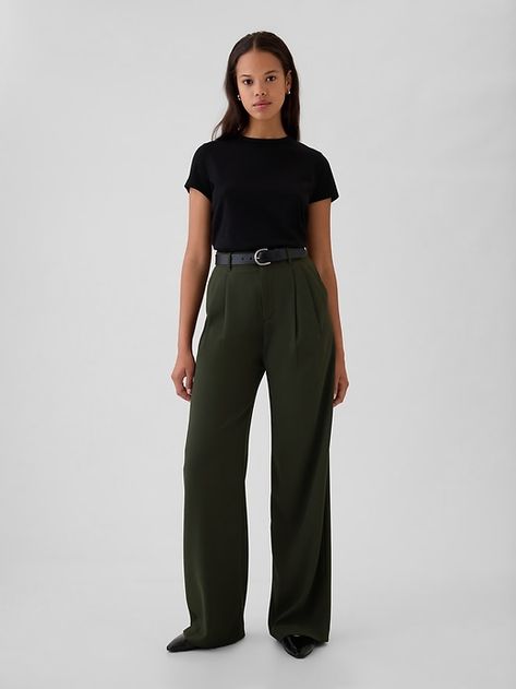 365 High Rise Pleated Trousers