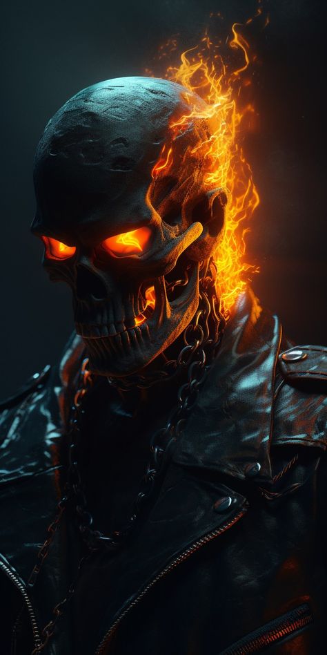 Ghost Rider 3d, Old Muscle Cars Wallpaper, Ironman Art, Ghost Rider Images, Ghost Rider Tattoo, Gost Rider, Ghost Raider, Old School Muscle Cars, Ghost Rider Pictures