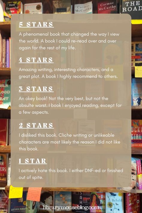 How I review books: decoding my star ratings Reading Rating System, Book Journal Star Rating, How To Do A Book Review, Book Star Rating System, How To Rate Books, How To Rate A Book, Cawpile Book Rating, Book Review Questions, Book Journal Rating System