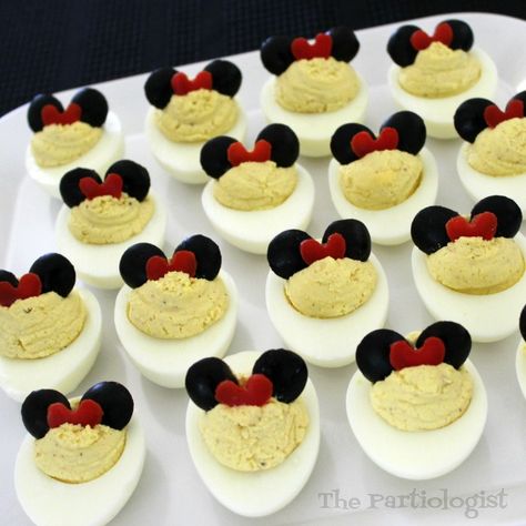 Mouse Deviled Eggs, Twodles Birthday, Minnie Mouse Birthday Party Decorations, Mickey Mouse Themed Birthday Party, Minnie Mouse First Birthday, Mickey Mouse First Birthday, Mickey Mouse Clubhouse Birthday Party, Minnie Mouse Baby Shower, Minnie Birthday Party