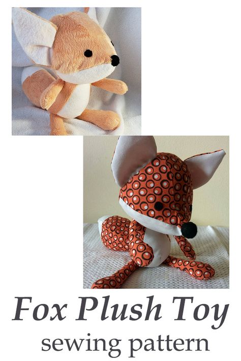 Fox Soft Toy Pattern Sewing, Memory Fox Pattern Free, Fox Toy Sewing Pattern, Plush Toy Sewing Pattern Free, Fox Stuffed Animal Pattern Free, Fox Plush Pattern Free, Stuffed Fox Sewing Pattern Free, Fox Plushie Pattern, Free Fox Sewing Pattern