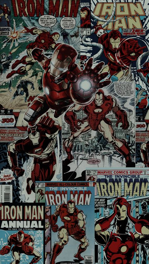 Ironman Aesthetic, Marvel Backgrounds, Marvel Phone Wallpaper, Marvel Wallpapers, Iron Man Comic, Marvel Background, Marvel Superheroes Art, Iron Man Wallpaper, Marvel Characters Art