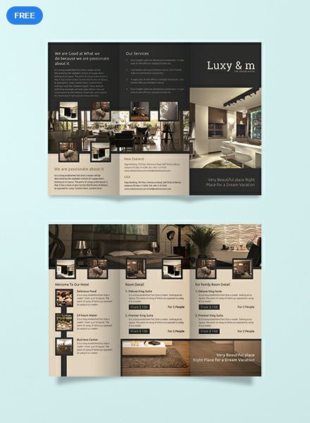 Hotel Marketing Design, Brochure Design Layouts, Hotel Business, Brochure Design Creative, Brochure Design Layout, Template Brochure, Trifold Brochure Design, Corporate Brochure Design, Graphic Design Brochure