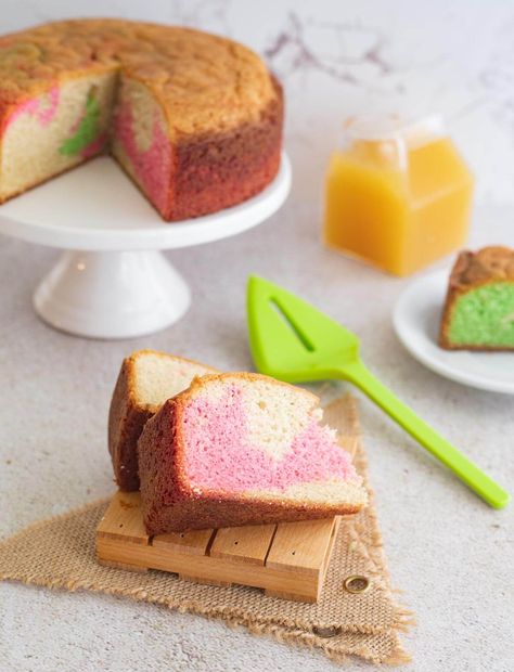 Marble Sponge Cake Recipe, Trinidad Sponge Cake Recipe, Non Alcoholic Fruit Punch, Basic Sponge Cake Recipe, Moist Yellow Cakes, Trinidad Recipes, Sponge Cake Recipe, Marble Cake Recipes, Plain Cake