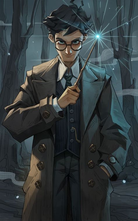 Harry Potter Magic Awakened, Magic Awakened, Dark Harry, Harry Potter Character, Harry Potter Illustrations, Harry Potter Wizard, Harry Potter Artwork, Images Harry Potter, Harry Potter Magic