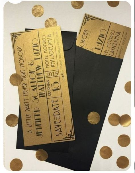 Wedding Decor Items, Gatsby Invitation, Gatsby Wedding Decorations, Great Gatsby Prom, Gatsby Wedding Invitations, Gatsby Birthday Party, Gatsby Party Decorations, Hollywood Birthday, Great Gatsby Themed Party