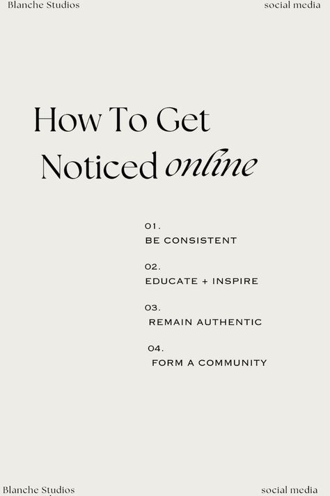 Here's some tips on how to get noticed online. We get it it can be difficult to manage your business and all of your Social Media. That's why we're here to help you. Social Media Management will not only help you manage your socials but also help you in creating a strong Marketing Strategy, Content Planning , Content Creation and mainly convert your Audience to Potential clients. Makeup Marketing Ideas Social Media, How To Get Noticed, Content Creation Tips, Social Media Managing, Notice Design, Social Media Manager Content, Planning Content, Social Media Post Ideas, Business Strategy Management