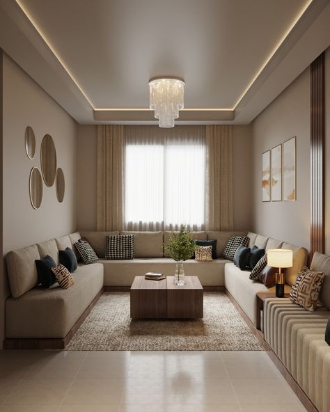 Sofa Arrangement, Latest Living Room Designs, Hall Interior Design, Hall Interior, Living Room Design Inspiration, Living Room Sofa Design, Living Room Partition Design, Living Room Design Decor, Ideas Living Room