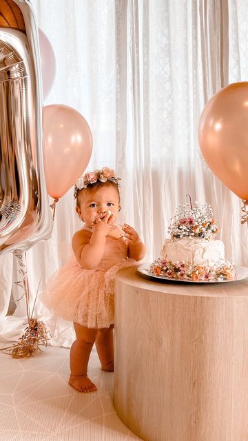 Arabella And Rose ™️ Est 2012 on Instagram: "Happy 1st Birthday to Baby Girl Savaan 🌸🎀🤍💓 Absolutely Fabulous in our Wildflower Romper and Mae Flower Crown 🌸 @sabrelikeatiger" First Birthday Girl Outfit, First Birthday Girl, Baby Flower Crown, First Birthday Outfit Girl, Rose Flower Crown, Happy 1st Birthday, First Birthday Outfit, Birthday Girl Outfit, Pink Rose Flower