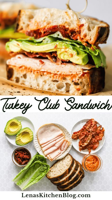 Party Subs, Berry Trifle Recipe, Tomato Aioli, Sandwich Platters, Turkey Club Sandwich, Sandwich Toast, Cake Pizza, Sandwhich Recipes, Turkey Club