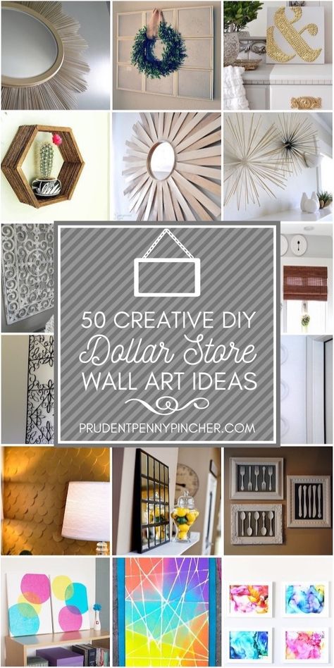 50 Creative Dollar Store DIY Wall Art Ideas #dollarstore #diy #homedecor #diyhomedecor #wallart #dollartree Diy Wall Art Ideas, Wal Art, Easy Diy Room Decor, Halloween Decorations Diy Outdoor, Wall Art Ideas, Diy Wall Art Decor, Dollar Tree Decor, Inspire Me Home Decor, Tree Wall Decor