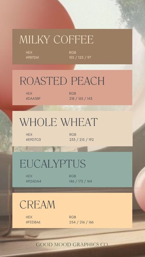 Beautiful Color Palettes Colour Schemes, Pink Beige Brown Color Palette, Sunday Morning Color Palette, Colors That Go With Ivory, Colorful Earthy Aesthetic, Vintage Map Color Palette, Peach Brand Color Palette, Retro Neutral Color Palette, Canva Earth Tone Color Palette