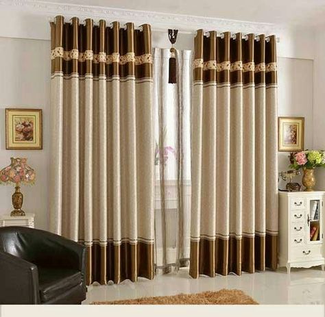 Latest Curtain Designs, Curtain Designs For Bedroom, Balcony Shade, Window Curtain Designs, Salon Simple, Curtains Living Room Modern, Curtain Styles, Simple Curtains, Living Room Decor Curtains