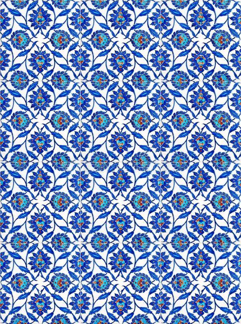 Turkish Tiles. Photo of turkish tiles, found in Rustempasa Mosque, in Istanbul T , #Aff, #Photo, #turkish, #Turkish, #Tiles, #tiles #ad Iznik Tile, Turkish Tile, Turkish Tiles, Turkish Pattern, Turkish Design, Textile Pattern Design, Turkish Art, Blue Pottery, Islamic Design