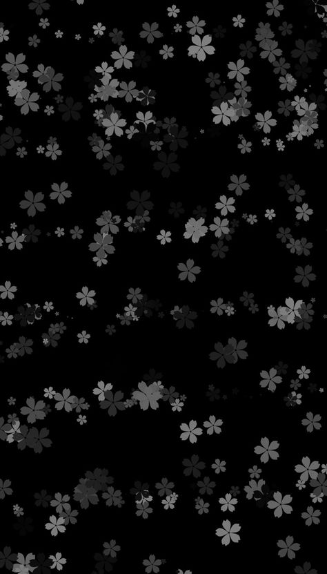 Black Floral Wallpaper Iphone, Black Flowers Aesthetic Wallpaper, Black Flowers Wallpaper, Phone Wallpaper Boho, Iphone Wallpaper Classy, Floral Wallpaper Iphone, Flowery Wallpaper, Black Phone Wallpaper, Simple Phone Wallpapers