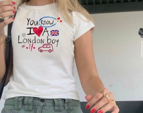 Moody Clothes, Taylor Swift Tshirt, Taylor Swift Top, London Boy, Taylor Swift Tour Outfits, Aesthetic Shirts, Concert Tshirts, Tshirt Outfits, Really Cute Outfits