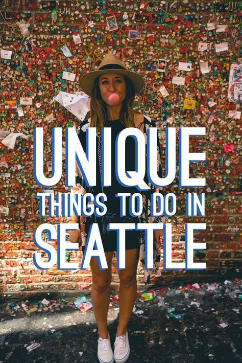 24 Unique Things to do in Seattle - Bobo and ChiChi Washington Things To Do, Seattle Travel Guide, Things To Do In Seattle, Seattle Vacation, Washington State Travel, Food Tourism, Seattle Travel, Sleepless In Seattle, Usa Roadtrip