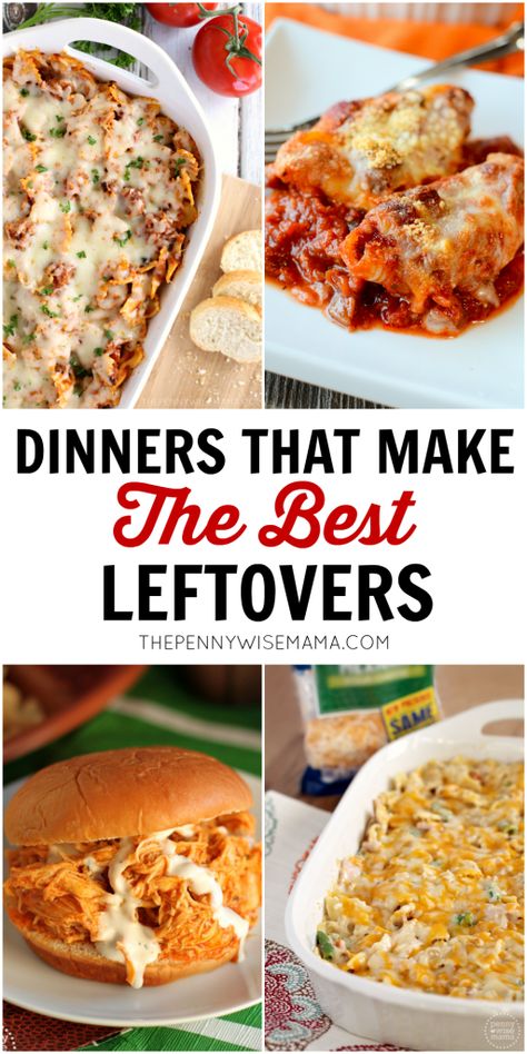 Simple, family-friendly dinners that make the best leftovers! #ReynoldsHeatandEat Easy Dinner Recipes For Leftovers, Family Meals With Leftovers, Cheap Dinners That Make Leftovers, Cheap Dinners For A Family With Leftovers, Easy Dinner For Leftovers, Supper Ideas That Make Good Leftovers, Dinners That Make Leftovers, Easy Dinner Recipes That Make Good Leftovers, Dinners That Are Good Leftovers