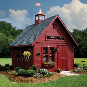 Browse online, then visit us in Ellington, Connecticut or order through our website. High quality indoor and outdoor furniture and decor. Casas Country, Red Building, Red Shed, Outdoor Buildings, House Shed, Barns Sheds, Backyard Sheds, Potting Sheds, Backyard Shed