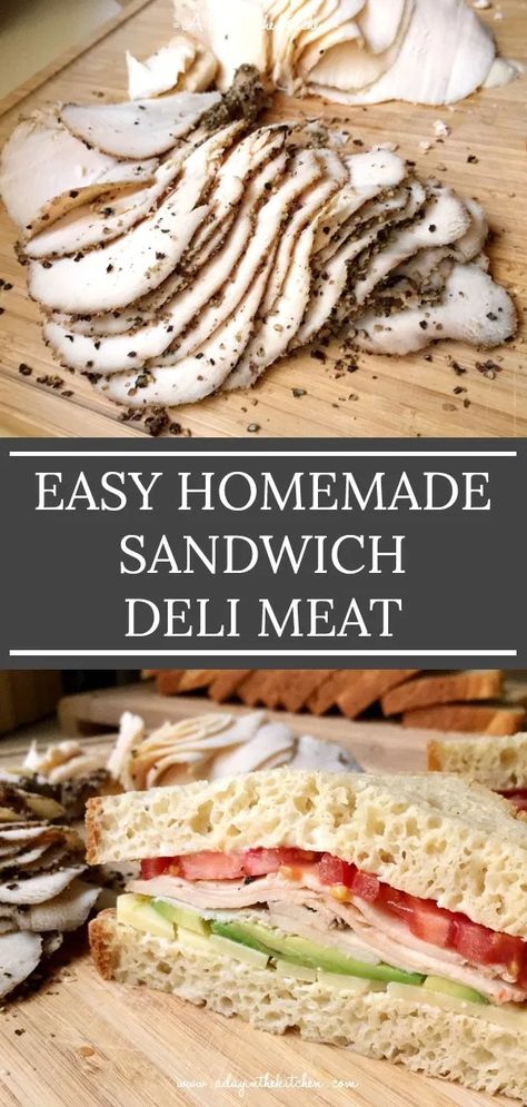 Deli Meat Recipes, Lunch Meat Recipes, Homemade Sandwich, Homemade Lunch, Meat Sandwich, Lunch Meat, Club Sandwich, Healthy Ingredients, Spend Money