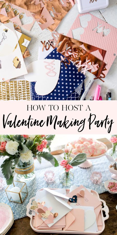 How To Host A Card Making Party, Party Themes Ideas For Adults, Ladies Lunch Ideas, Valentines Party Ideas For Adults, Fabric Candle Holder, Party Themes Ideas, Hello Holidays, Party For Adults, Card Making Party