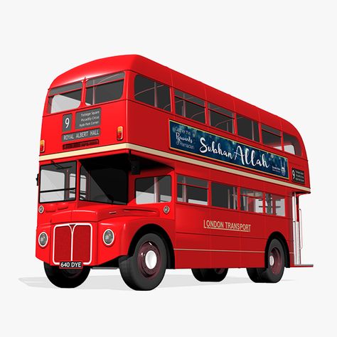 Red Double Decker Bus, Felting Landscapes, Double Deck Bus, Bus Cake, Bus Drawing, London Red Bus, Routemaster Bus, Bus City, Bus Art