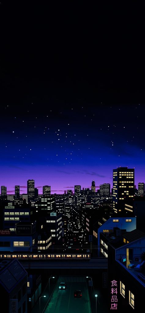 Minimalist Wallpaper Phone, Cityscape Drawing, Qhd Wallpaper, 2160x3840 Wallpaper, Trippy Wallpaper, Night Scenery, Cool Wallpapers For Phones, Anime Backgrounds Wallpapers, Cool Wallpapers Cartoon