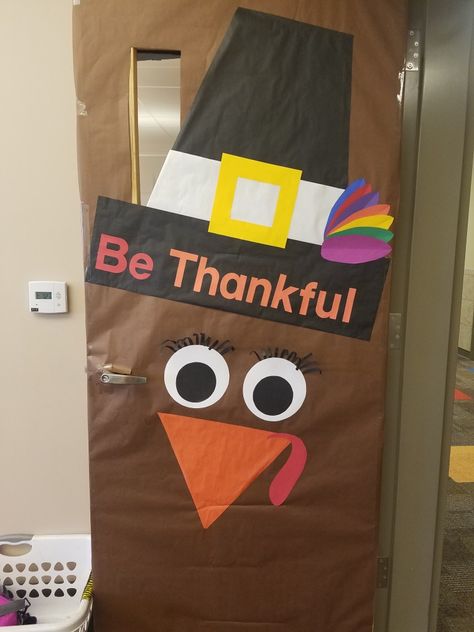 Turkey Door Ideas For Classroom, Thanksgiving Bulletin Board Ideas Infant, Fall Decorations For Classroom Door, Thanksgiving Teacher Door, Thanksgiving Class Door, Thanksgiving School Door Decorations, Thanksgiving School Decorations, Thanksgiving Door Decor, Turkey Classroom Door