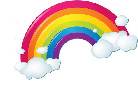 Cloud Iridescence, Baby Gift Packs, Rainbow With Clouds, Dancing Clipart, Education Posters, Clouds Rainbow, Unicorn Images, Rainbow Cartoon, Rainbow Images