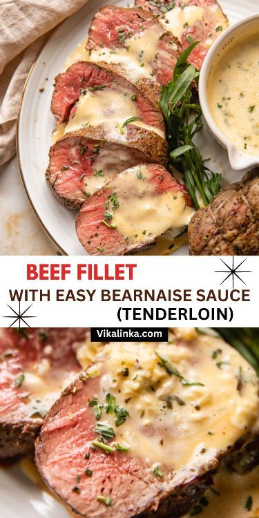 Impress your friends and family with this FIVE STAR dinner of perfectly cooked beef fillet with creamy and luscious Bearnaise sauce made the easy way! Bearnaise Sauce Easy, Fillet Steak Recipes, Beef Fillet Recipes, Béarnaise Sauce, Bearnaise Sauce, Fillet Steak, Beef Fillet, Crowd Pleasing Recipes, Steak Sauce