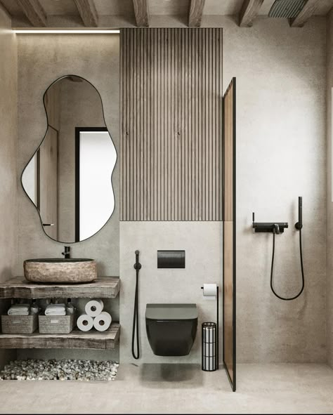 🩵✨ Clean lines, micro-cement, sleek tiles, pops of color - our latest bathroom renders showcase modern design with a touch of personality. Swipe through to see them all! 👉🏻 Wc Modern Design, Cement Bathroom Ideas, Micro Bathroom Ideas, Micro Cement Bathroom, Creative Bathroom Design, Micro Cement, Cement Bathroom, Sample Boards, Latest Bathroom Designs