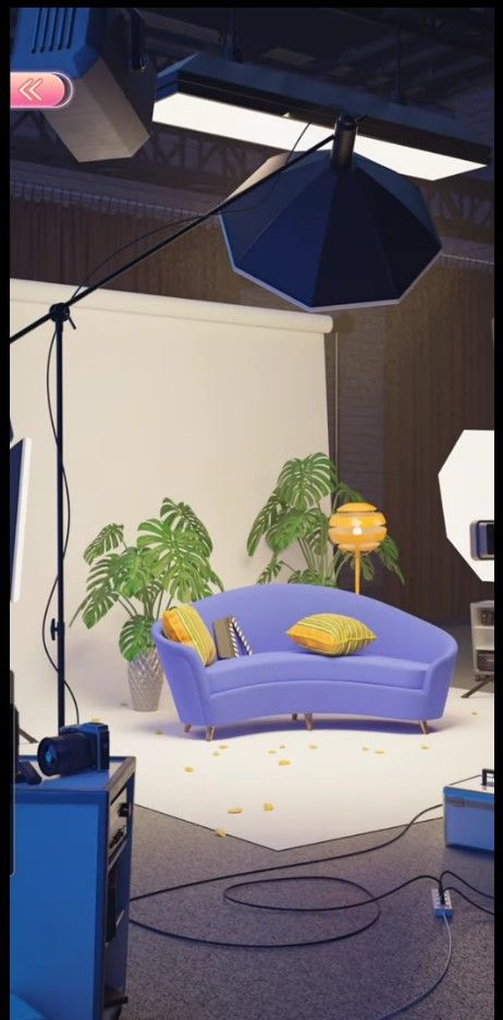 Podcast Setup Ideas Aesthetic, Cute Podcast Setup, Modern Podcast Studio, Tv Studio Set Design Ideas, Podcast Studio Design Home, Livestream Setup, Podcast Backdrop Ideas, Livestream Background, Podcast Set Up